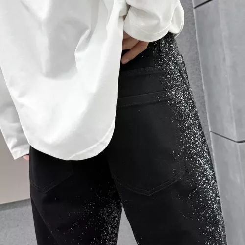 Replica Balmain Jeans For Men #1369620 $48.00 USD for Wholesale