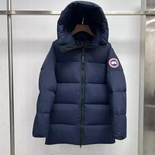 Canada Goose Down Feather Coat Long Sleeved For Men #1369702 $190.00 USD, Wholesale Replica Canada Goose Down Feather Coat