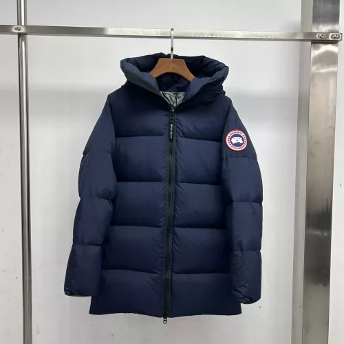 Replica Canada Goose Down Feather Coat Long Sleeved For Men #1369702 $190.00 USD for Wholesale