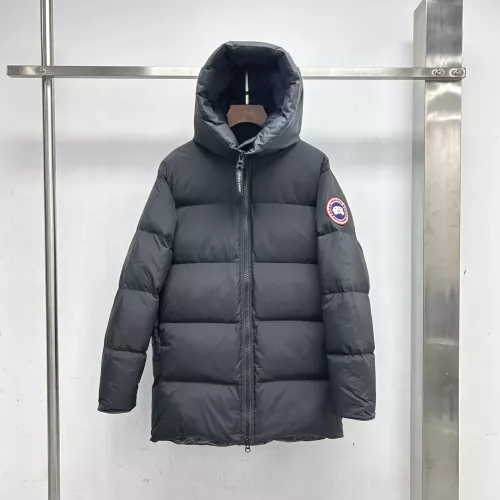 Canada Goose Down Feather Coat Long Sleeved For Men #1369703 $190.00 USD, Wholesale Replica Canada Goose Down Feather Coat