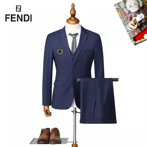 Fendi Tracksuits Long Sleeved For Men #1369705 $92.00 USD, Wholesale Replica Fendi Tracksuits