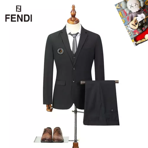 Fendi Tracksuits Long Sleeved For Men #1369706 $92.00 USD, Wholesale Replica Fendi Tracksuits