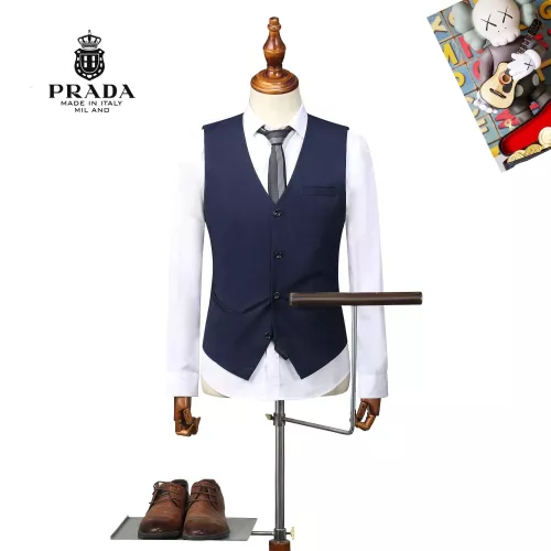 Replica Prada Tracksuits Long Sleeved For Men #1369717 $92.00 USD for Wholesale