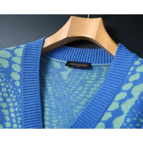 Replica Louis Vuitton LV Sweaters Long Sleeved For Men #1369730 $60.00 USD for Wholesale