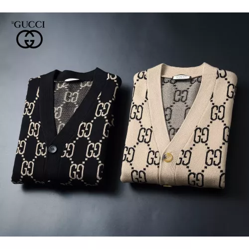 Replica Gucci Sweaters Long Sleeved For Men #1369738 $60.00 USD for Wholesale