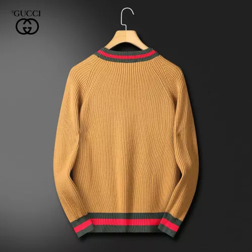 Replica Gucci Sweaters Long Sleeved For Men #1369743 $60.00 USD for Wholesale