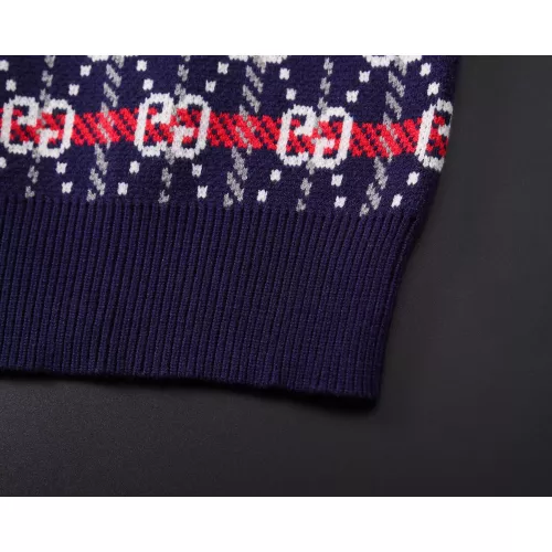 Replica Gucci Sweaters Long Sleeved For Men #1369747 $60.00 USD for Wholesale