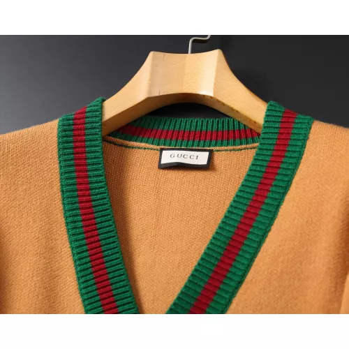 Replica Gucci Sweaters Long Sleeved For Men #1369748 $60.00 USD for Wholesale