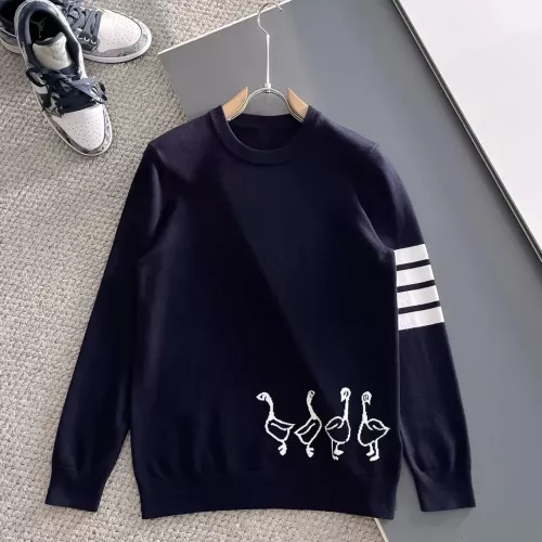 Thom Browne TB Sweaters Long Sleeved For Men #1369755 $56.00 USD, Wholesale Replica Thom Browne TB Sweaters