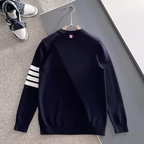 Replica Thom Browne TB Sweaters Long Sleeved For Men #1369755 $56.00 USD for Wholesale