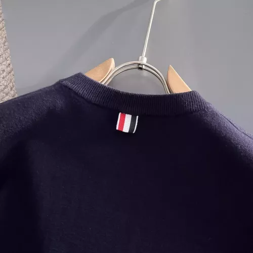 Replica Thom Browne TB Sweaters Long Sleeved For Men #1369755 $56.00 USD for Wholesale