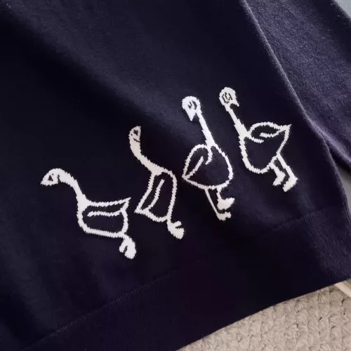 Replica Thom Browne TB Sweaters Long Sleeved For Men #1369755 $56.00 USD for Wholesale