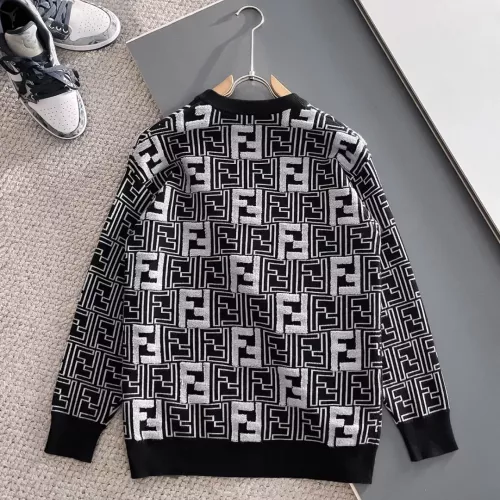 Replica Fendi Sweaters Long Sleeved For Men #1369756 $56.00 USD for Wholesale
