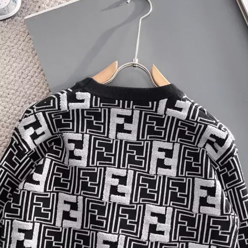 Replica Fendi Sweaters Long Sleeved For Men #1369756 $56.00 USD for Wholesale