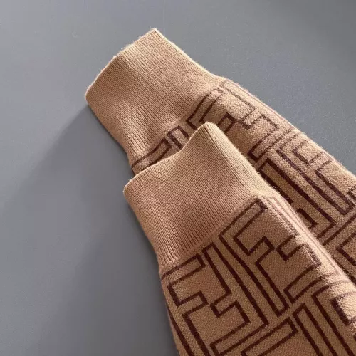 Replica Fendi Sweaters Long Sleeved For Men #1369757 $56.00 USD for Wholesale