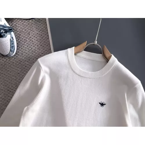 Replica Christian Dior Sweaters Long Sleeved For Men #1369759 $56.00 USD for Wholesale