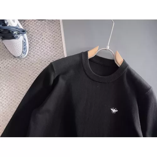 Replica Christian Dior Sweaters Long Sleeved For Men #1369761 $56.00 USD for Wholesale