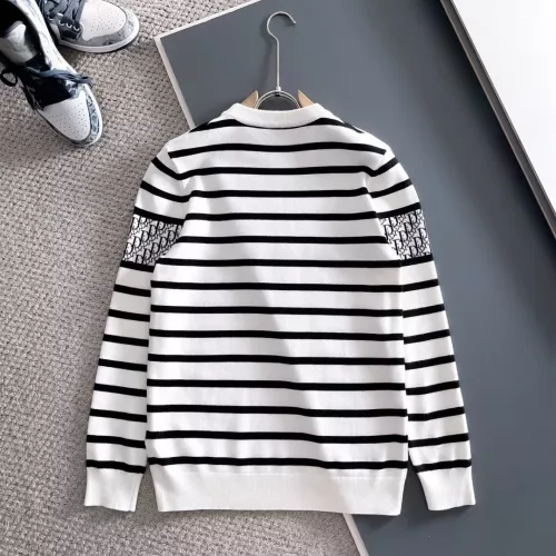 Replica Christian Dior Sweaters Long Sleeved For Men #1369763 $56.00 USD for Wholesale