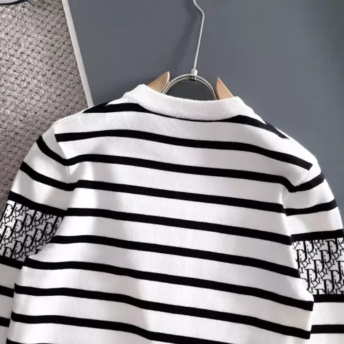 Replica Christian Dior Sweaters Long Sleeved For Men #1369763 $56.00 USD for Wholesale