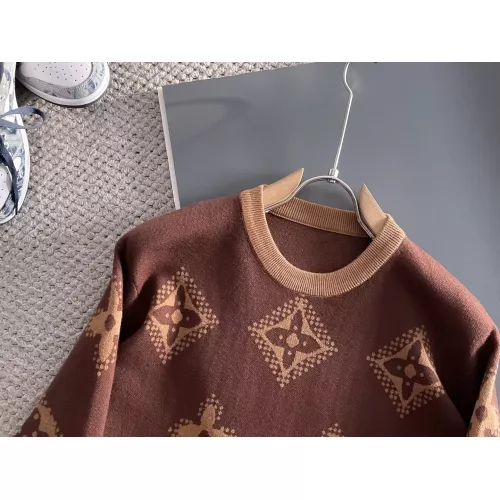 Replica Louis Vuitton LV Sweaters Long Sleeved For Men #1369767 $56.00 USD for Wholesale
