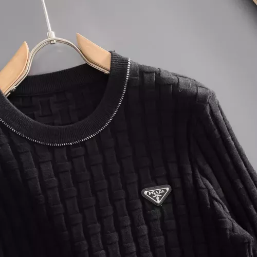 Replica Prada Sweaters Long Sleeved For Men #1369770 $56.00 USD for Wholesale