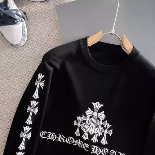 Replica Chrome Hearts Sweaters Long Sleeved For Men #1369772 $56.00 USD for Wholesale