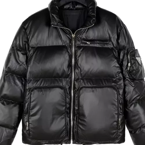 Prada Down Feather Coat Long Sleeved For Unisex #1369790 $180.00 USD, Wholesale Replica Prada Down Feather Coat