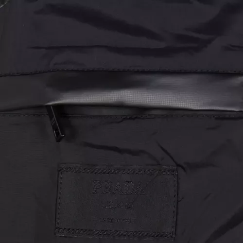 Replica Prada Down Feather Coat Long Sleeved For Unisex #1369790 $180.00 USD for Wholesale