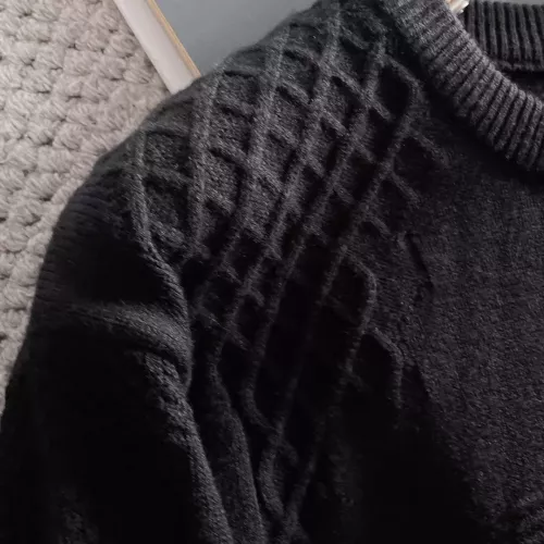 Replica Christian Dior Sweaters Long Sleeved For Men #1369794 $56.00 USD for Wholesale