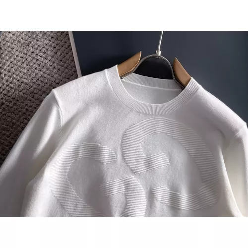 Replica Gucci Sweaters Long Sleeved For Men #1369795 $56.00 USD for Wholesale