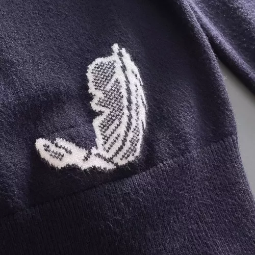Replica Thom Browne TB Sweaters Long Sleeved For Men #1369812 $56.00 USD for Wholesale
