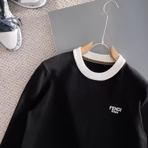 Replica Fendi Sweaters Long Sleeved For Men #1369814 $56.00 USD for Wholesale