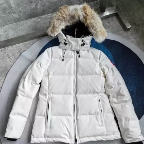 Replica Canada Goose Down Feather Coat Long Sleeved For Women #1369815 $205.00 USD for Wholesale