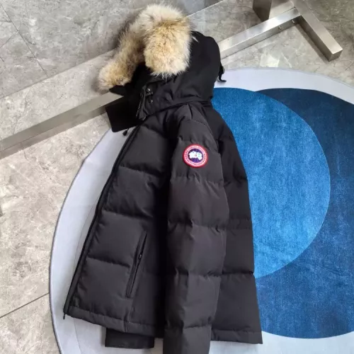 Replica Canada Goose Down Feather Coat Long Sleeved For Women #1369817 $205.00 USD for Wholesale