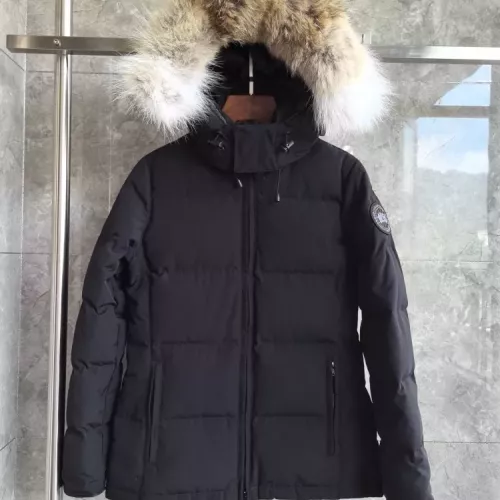 Canada Goose Down Feather Coat Long Sleeved For Women #1369819 $205.00 USD, Wholesale Replica Canada Goose Down Feather Coat