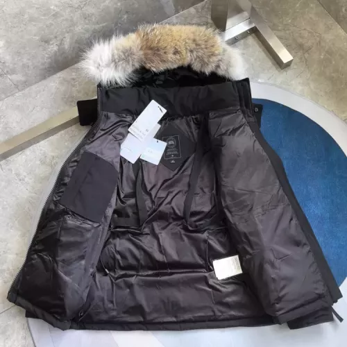 Replica Canada Goose Down Feather Coat Long Sleeved For Women #1369819 $205.00 USD for Wholesale