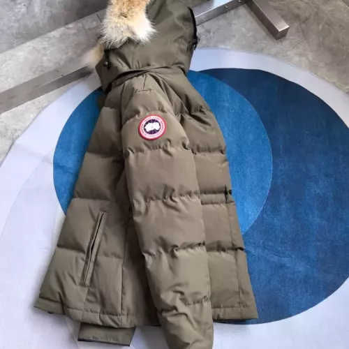 Replica Canada Goose Down Feather Coat Long Sleeved For Women #1369822 $205.00 USD for Wholesale