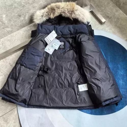 Replica Canada Goose Down Feather Coat Long Sleeved For Women #1369823 $205.00 USD for Wholesale
