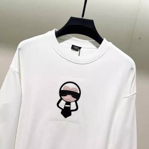 Replica Fendi Hoodies Long Sleeved For Unisex #1369873 $48.00 USD for Wholesale