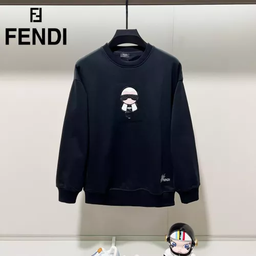 Fendi Hoodies Long Sleeved For Unisex #1369874 $48.00 USD, Wholesale Replica Fendi Hoodies