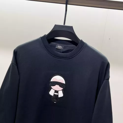 Replica Fendi Hoodies Long Sleeved For Unisex #1369874 $48.00 USD for Wholesale