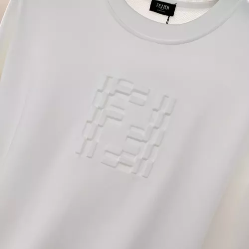 Replica Fendi Hoodies Long Sleeved For Unisex #1369891 $48.00 USD for Wholesale