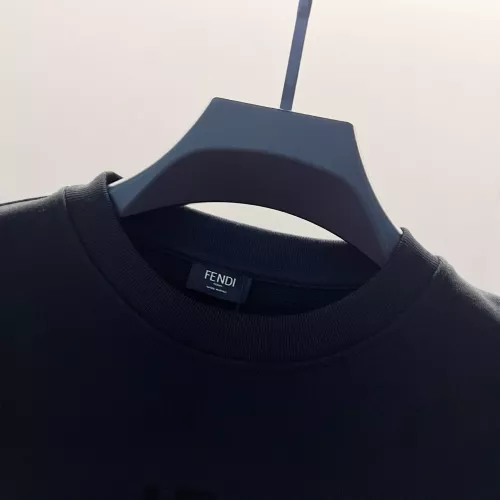 Replica Fendi Hoodies Long Sleeved For Unisex #1369892 $48.00 USD for Wholesale