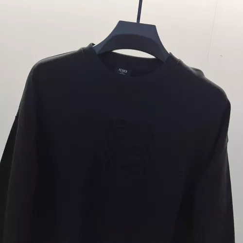 Replica Fendi Hoodies Long Sleeved For Unisex #1369892 $48.00 USD for Wholesale