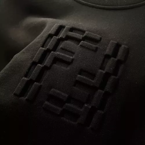 Replica Fendi Hoodies Long Sleeved For Unisex #1369892 $48.00 USD for Wholesale