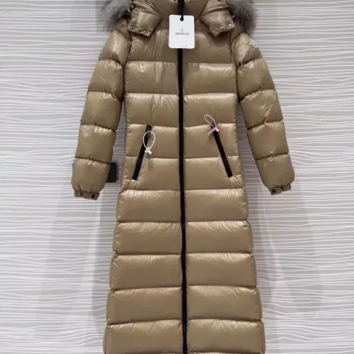 Moncler Down Feather Coat Long Sleeved For Women #1369913 $317.36 USD, Wholesale Replica Moncler Down Feather Coat
