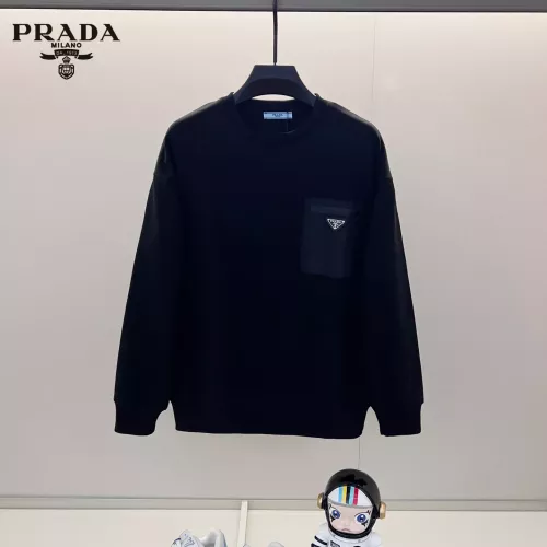 Prada Hoodies Long Sleeved For Unisex #1369919 $48.00 USD, Wholesale Replica Prada Hoodies