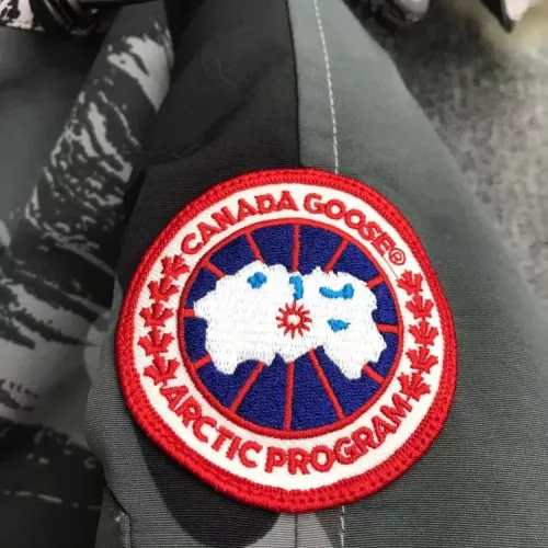 Replica Canada Goose Down Feather Coat Long Sleeved For Men #1369923 $180.00 USD for Wholesale