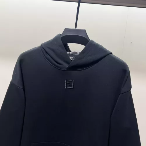 Replica Fendi Hoodies Long Sleeved For Unisex #1369957 $56.00 USD for Wholesale