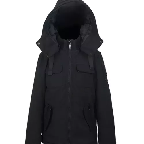 Moose Knuckles Down Feather Coat Long Sleeved For Unisex #1369960